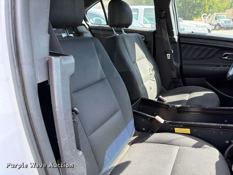 image for item FU5014 2015 Ford Taurus Police Interceptor 