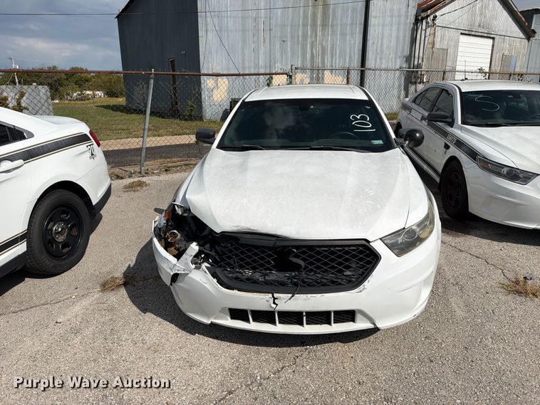 image for item FU5015 2015 Ford Taurus Police Interceptor 