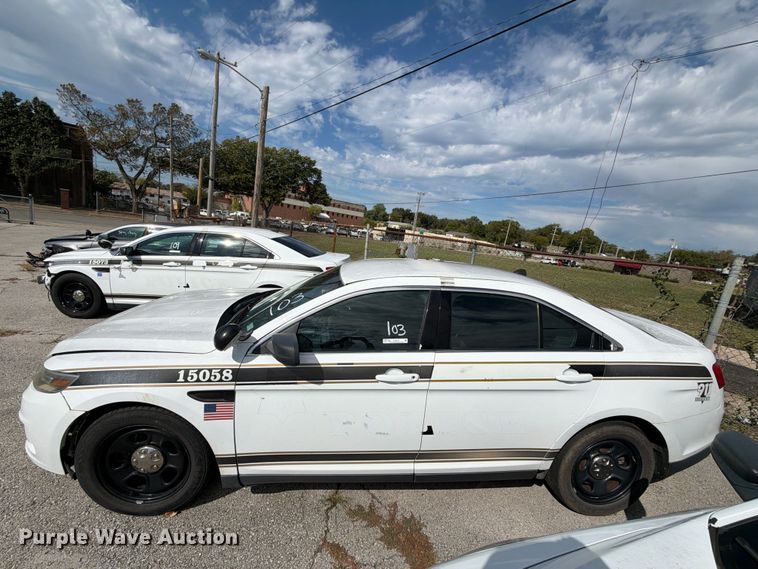 image for item FU5015 2015 Ford Taurus Police Interceptor 