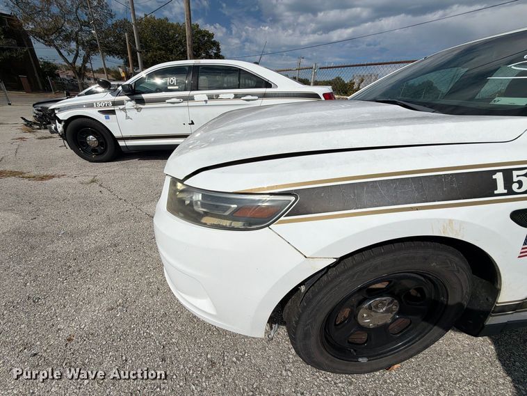 image for item FU5015 2015 Ford Taurus Police Interceptor 