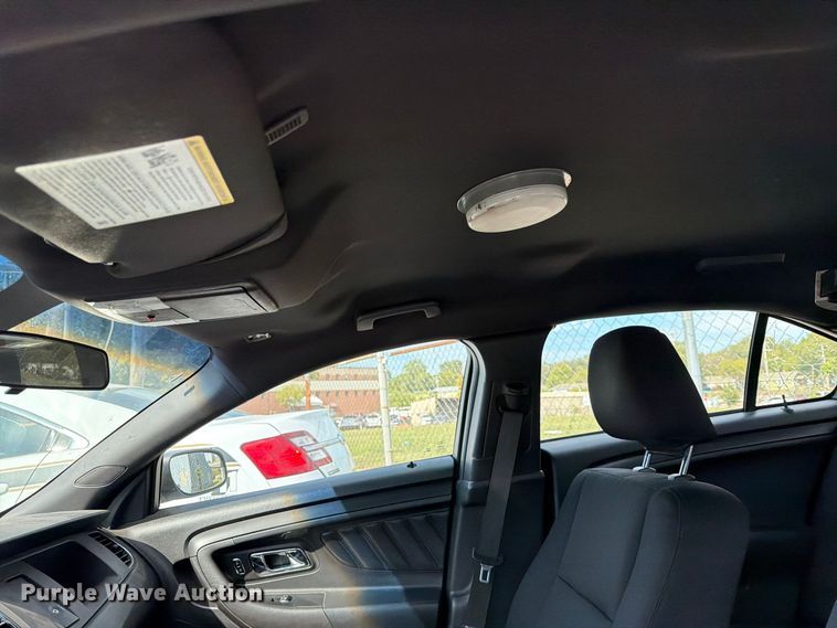 image for item FU5015 2015 Ford Taurus Police Interceptor 
