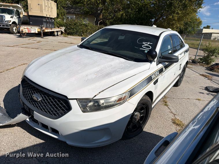 image for item FU5022 2014 Ford Taurus Police Interceptor 