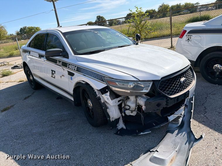 image for item FU5022 2014 Ford Taurus Police Interceptor 
