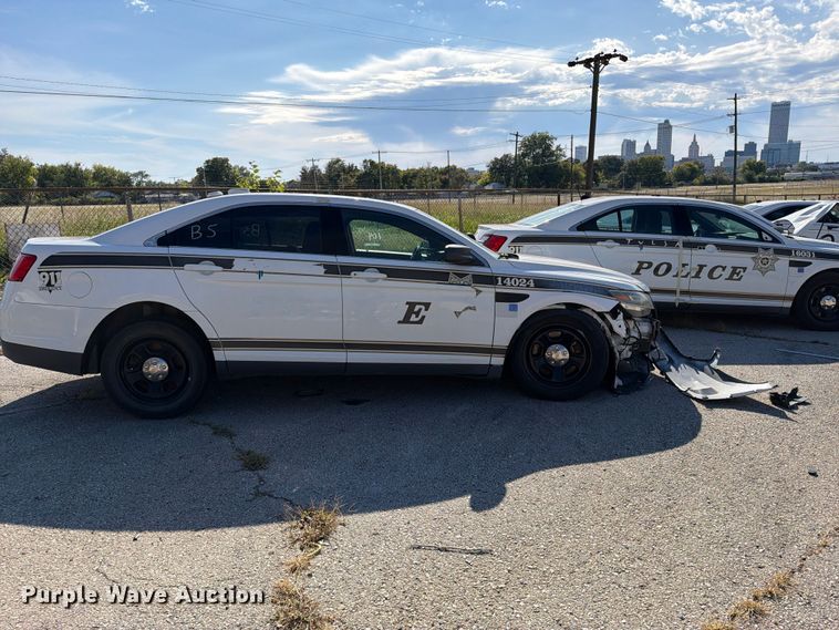 image for item FU5022 2014 Ford Taurus Police Interceptor 