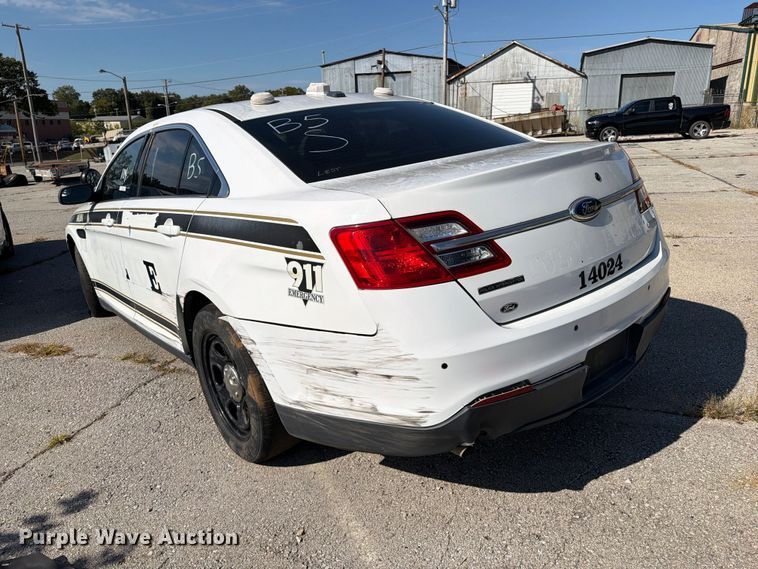 image for item FU5022 2014 Ford Taurus Police Interceptor 