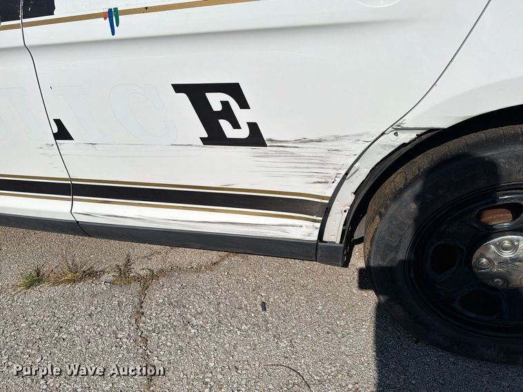 image for item FU5022 2014 Ford Taurus Police Interceptor 