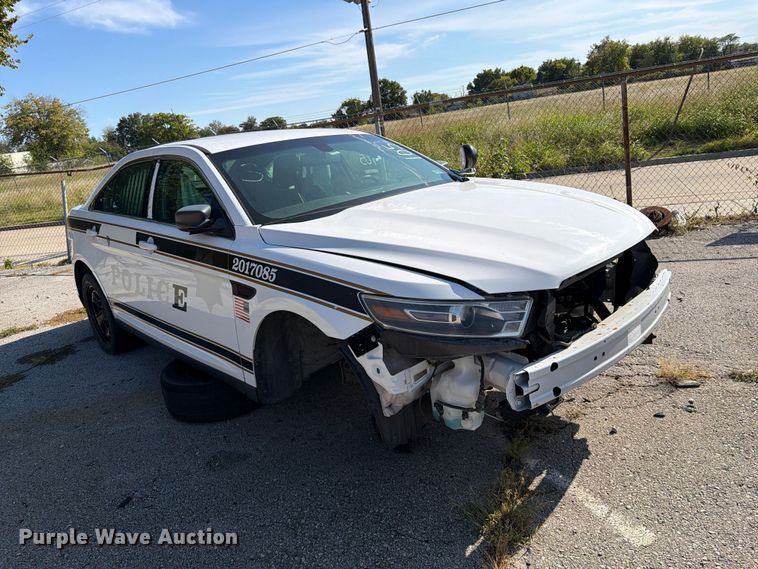 image for item FU5023 2017 Ford Taurus Police Interceptor 