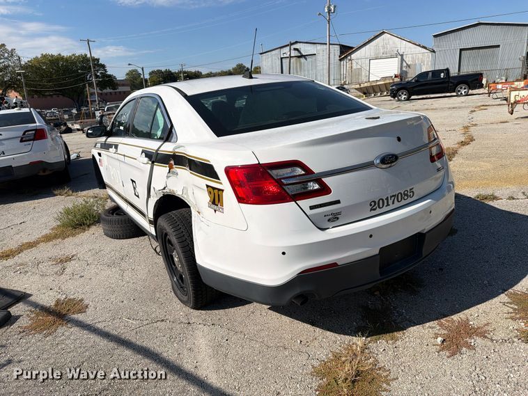 image for item FU5023 2017 Ford Taurus Police Interceptor 