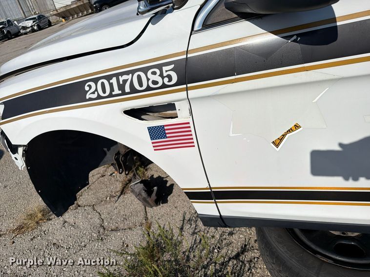 image for item FU5023 2017 Ford Taurus Police Interceptor 