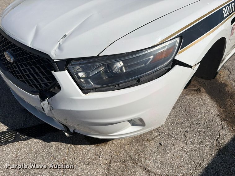 image for item FU5024 2017 Ford Taurus Police Interceptor 