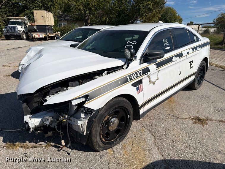 image for item FU5027 2014 Ford Taurus Police Interceptor 