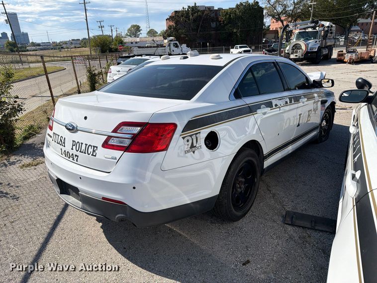 image for item FU5027 2014 Ford Taurus Police Interceptor 