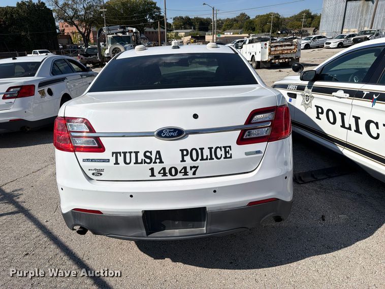 image for item FU5027 2014 Ford Taurus Police Interceptor 