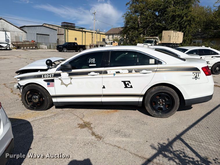 image for item FU5027 2014 Ford Taurus Police Interceptor 