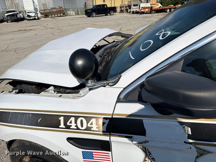 image for item FU5027 2014 Ford Taurus Police Interceptor 