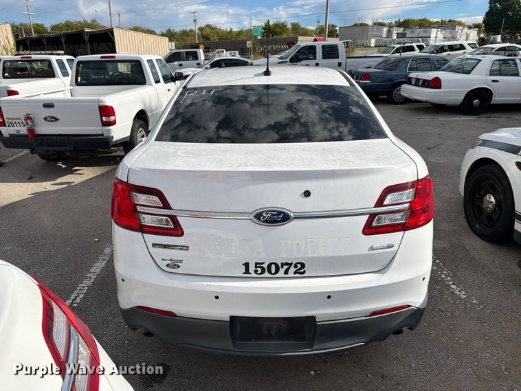 image for item FU5030 2015 Ford Taurus Police Interceptor 