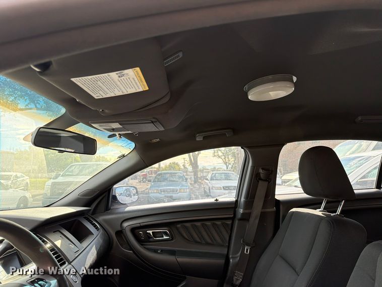 image for item FU5030 2015 Ford Taurus Police Interceptor 