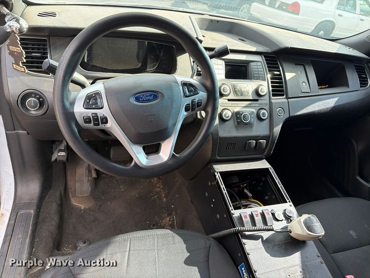 image for item FU5030 2015 Ford Taurus Police Interceptor 