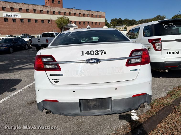 image for item FU5031 2014 Ford Taurus Police Interceptor 