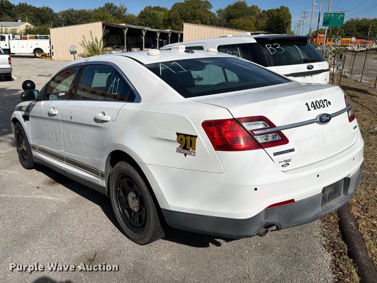 image for item FU5031 2014 Ford Taurus Police Interceptor 