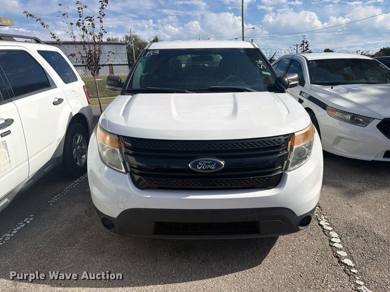 image for item FU5032 2013 Ford Explorer Police Interceptor SUV