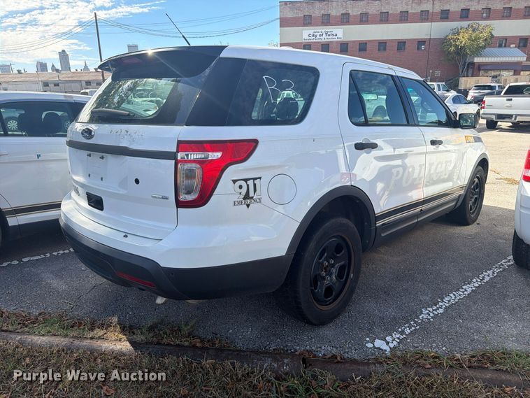 image for item FU5032 2013 Ford Explorer Police Interceptor SUV