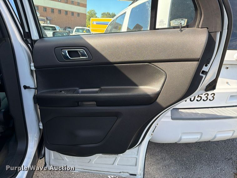 image for item FU5032 2013 Ford Explorer Police Interceptor SUV