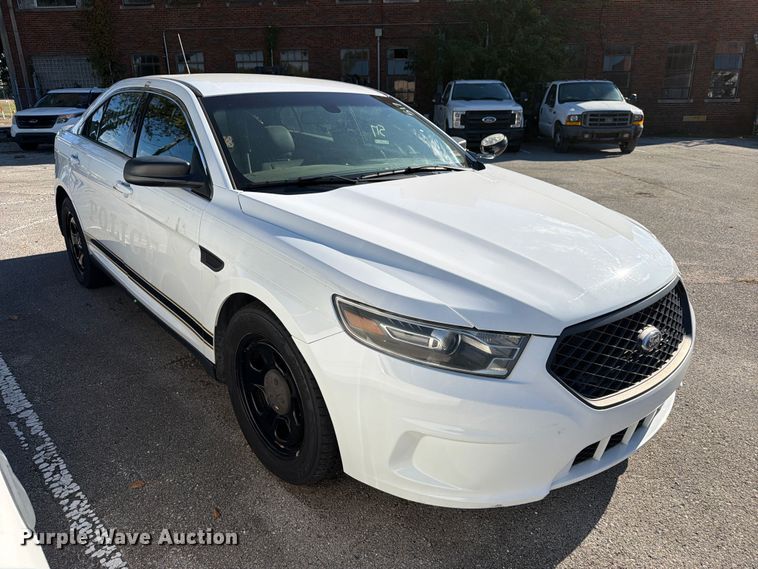 image for item FU5033 2018 Ford Taurus Police Interceptor 