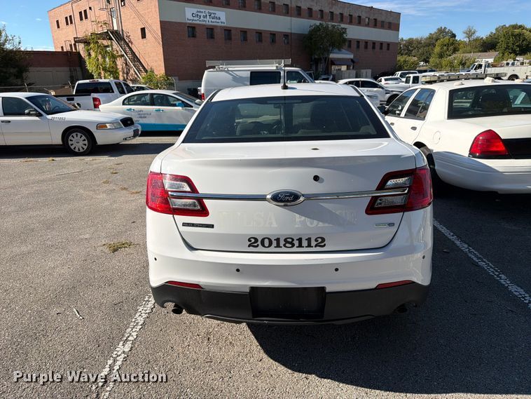 image for item FU5033 2018 Ford Taurus Police Interceptor 