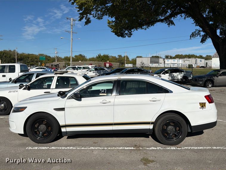 image for item FU5033 2018 Ford Taurus Police Interceptor 