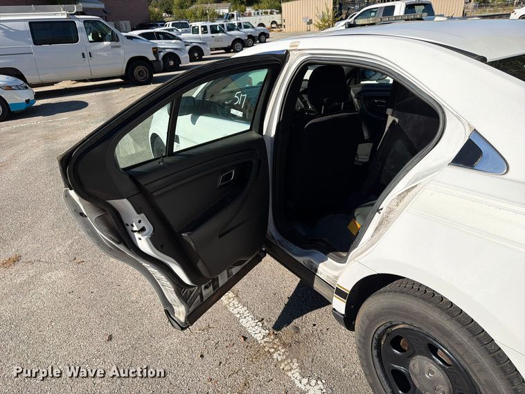 image for item FU5033 2018 Ford Taurus Police Interceptor 