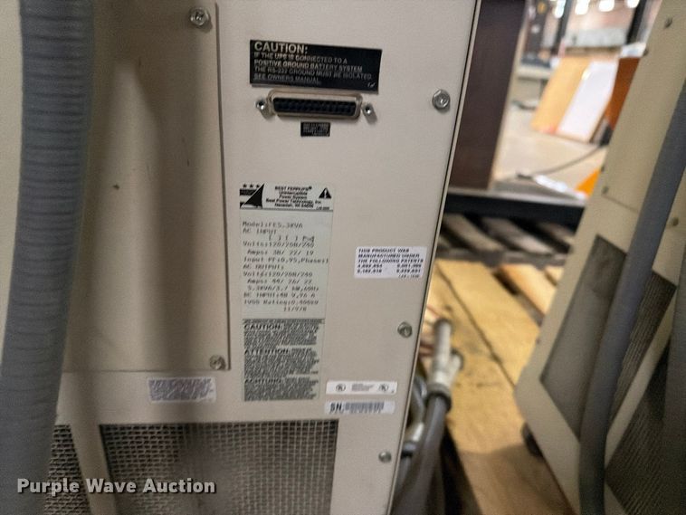 image for item FU5042 (2) Best Ferrups FE5.3KVA UPS