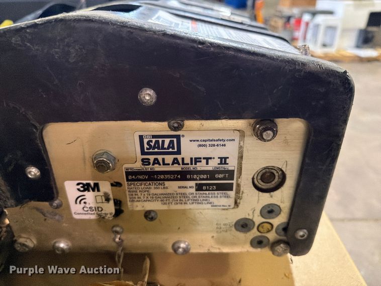 image for item FU5044 (3) 3M Salalift II confined space rescue winches