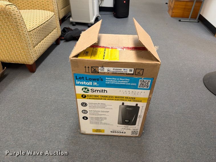 image for item FU5049 A. O. Smith Signature Series electric tankless water heater