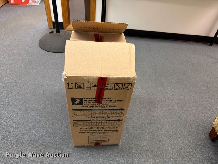 image for item FU5049 A. O. Smith Signature Series electric tankless water heater