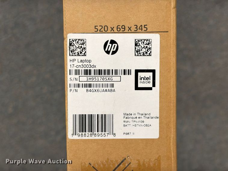 image for item FU5050 HP 17-cn3003dx laptop