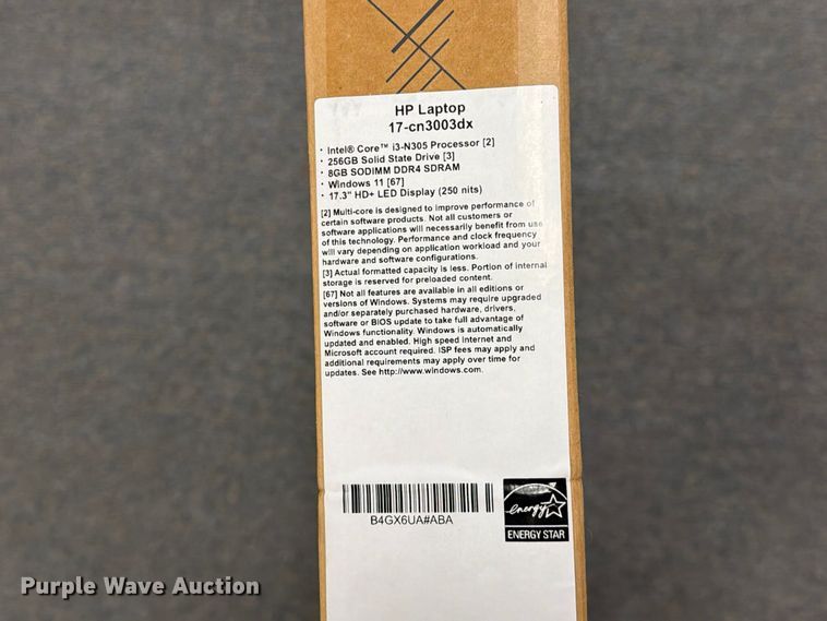 image for item FU5050 HP 17-cn3003dx laptop