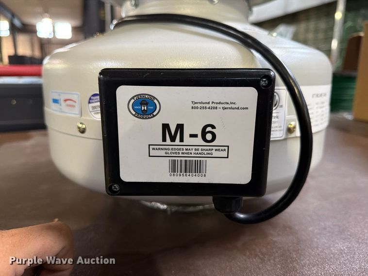 image for item FU5052 Tjernlund M-6 in-line duct booster fan