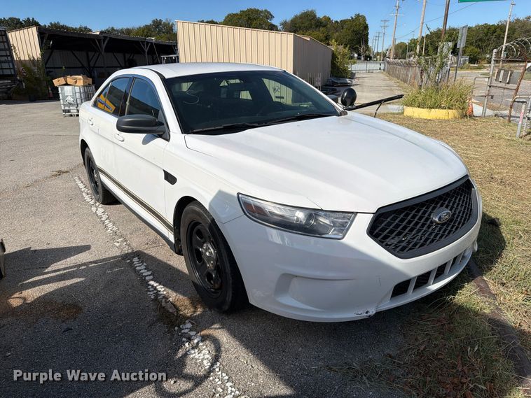 image for item FU5053 2018 Ford Taurus Police Interceptor 