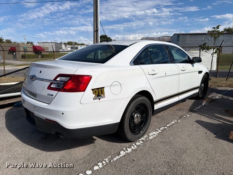 image for item FU5053 2018 Ford Taurus Police Interceptor 