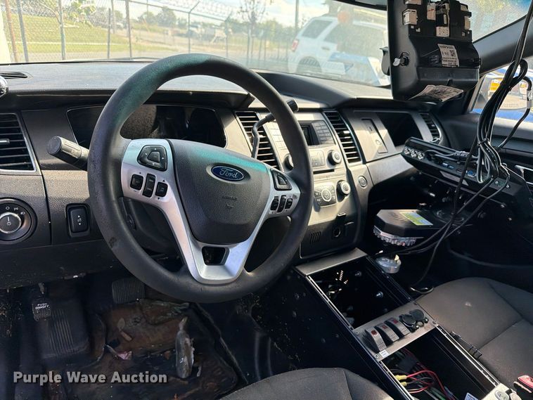 image for item FU5053 2018 Ford Taurus Police Interceptor 