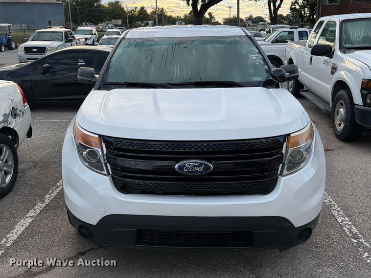 image for item FU5054 2015 Ford Explorer Police Interceptor SUV