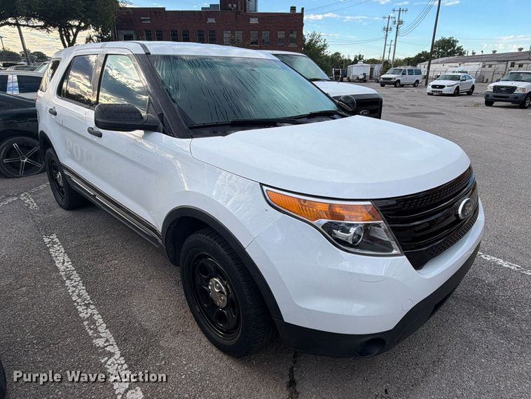 image for item FU5054 2015 Ford Explorer Police Interceptor SUV