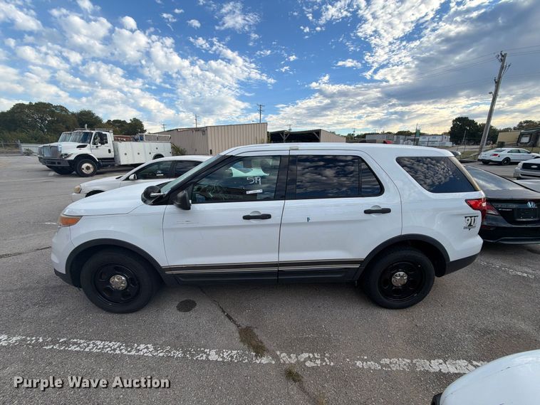 image for item FU5054 2015 Ford Explorer Police Interceptor SUV