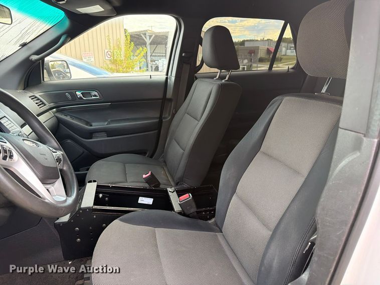 image for item FU5054 2015 Ford Explorer Police Interceptor SUV