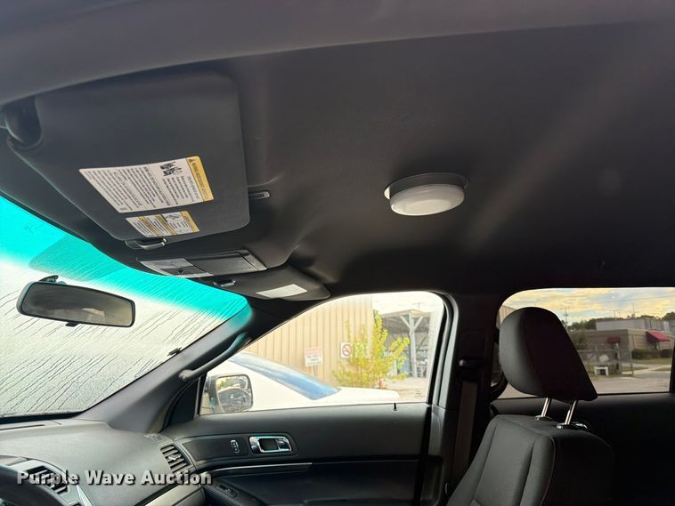 image for item FU5054 2015 Ford Explorer Police Interceptor SUV