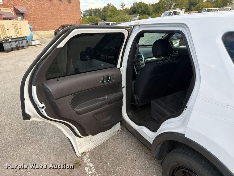 image for item FU5054 2015 Ford Explorer Police Interceptor SUV