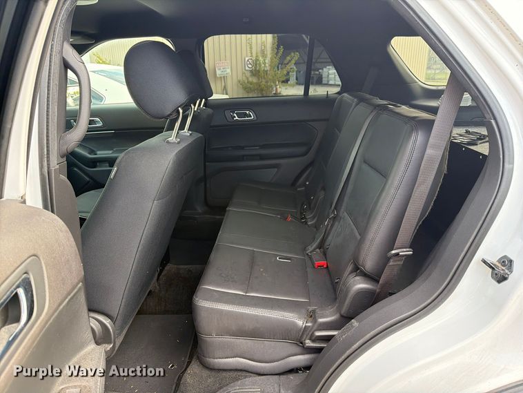 image for item FU5054 2015 Ford Explorer Police Interceptor SUV