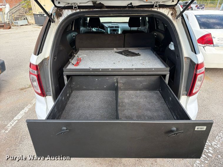 image for item FU5054 2015 Ford Explorer Police Interceptor SUV