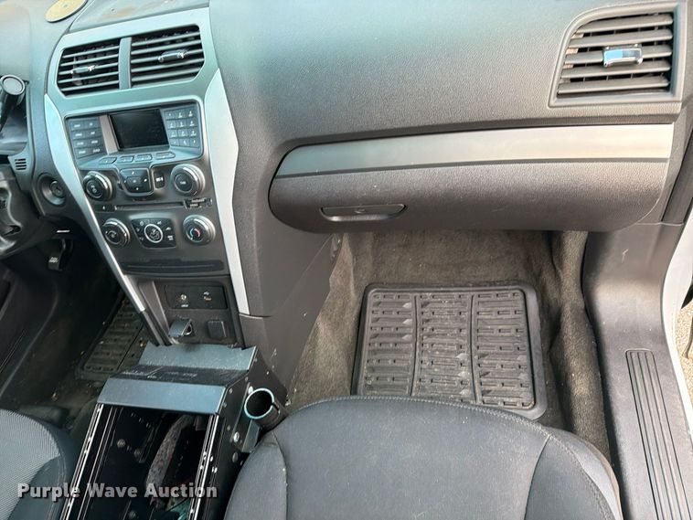 image for item FU5054 2015 Ford Explorer Police Interceptor SUV